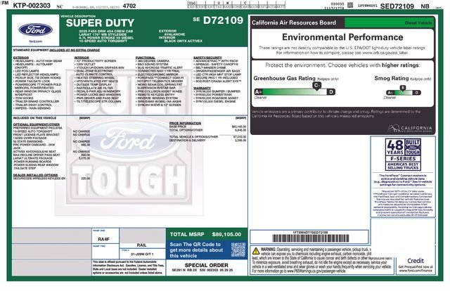 ford f-450 super duty 2025 1FT8W4DT1SED72109 image ford f-450 super duty 2025 1FT8W4DT1SED72109 image